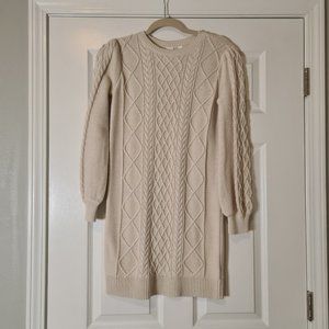 Girls XXL Sweater Dress - 100% Cotton